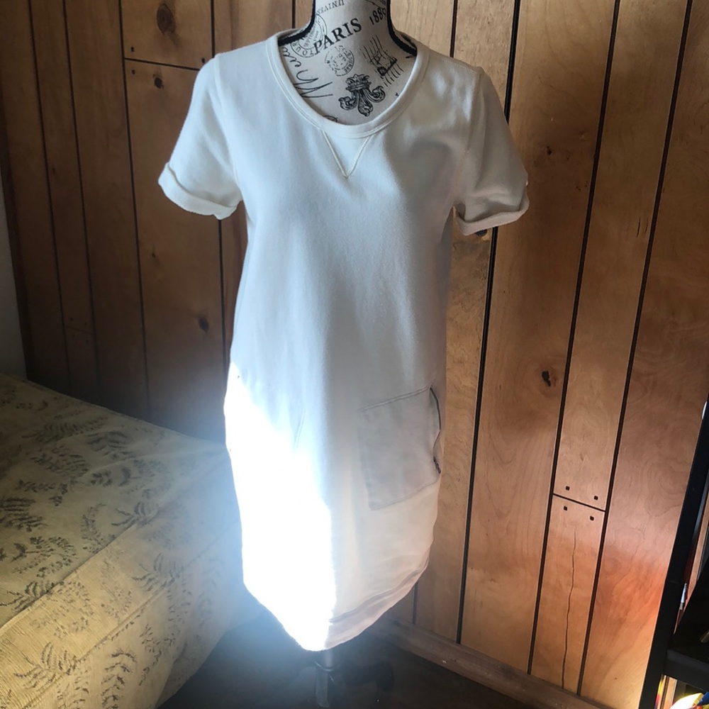 GAP Sweatshirt dress with zipper pockets